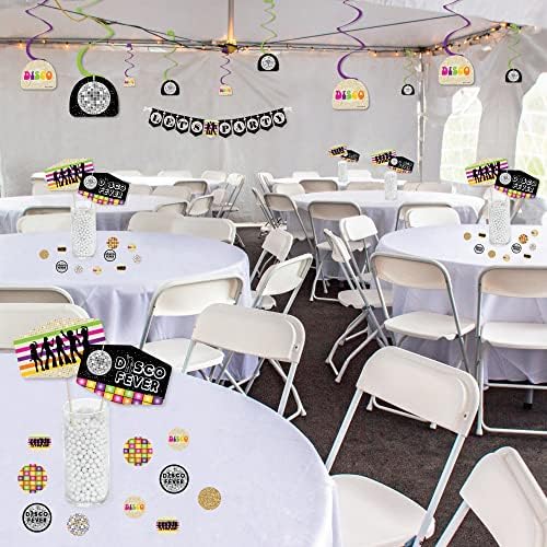 70s Disco Party Decor Kit - 51 Pieces