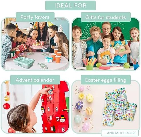 80 Piece Mochi Squishy Toy Pack for Kids Party Favors - BONNYCO