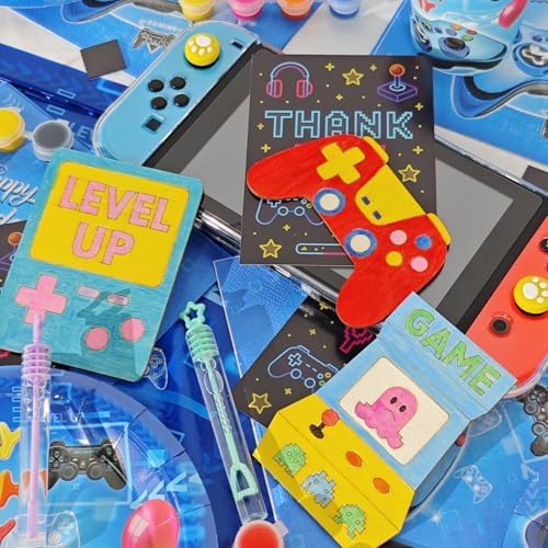 GOGREENWOVEN Video Game Party Favors 12 PCS