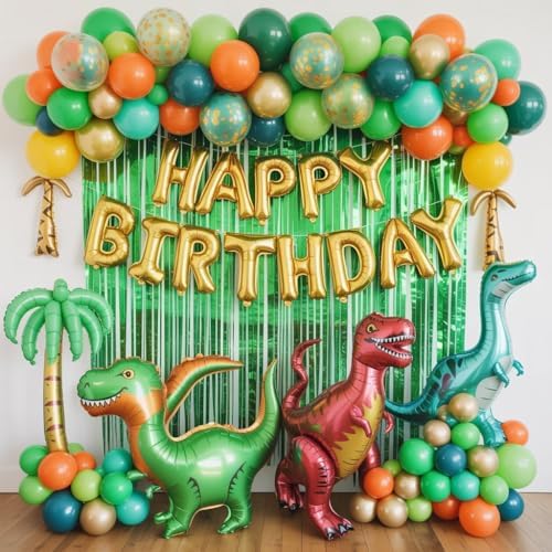 Cudory Dinosaur Balloons 50 Pcs Party Decor