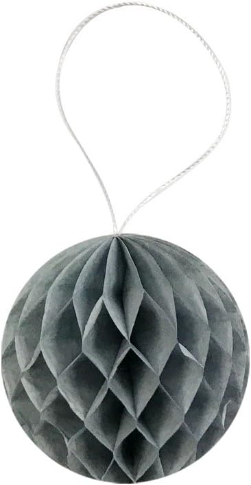 Wrapables Mini Honeycomb Balls Smoky Gray Set of 10