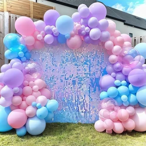 Sowide Mermaid Balloons 50Pcs Party Decorations