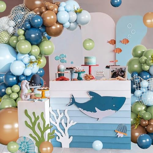 CROSSFINGERS Fishing Balloon Arch Garland Kit