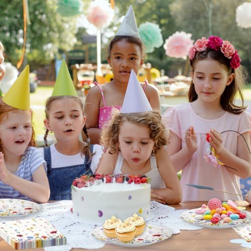 40 Pcs Wildflower Party Supplies for 20 Guests
