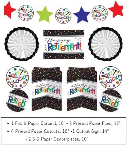 Officially Retired Room Decor Kit Set - Vibrant Design