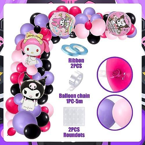 Signreen Kawaii Birthday Party Decor Kit