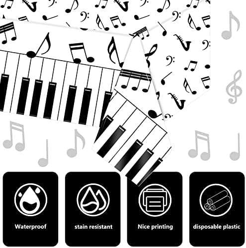 Civaner Music Themed Party Decor Set 40 Pieces