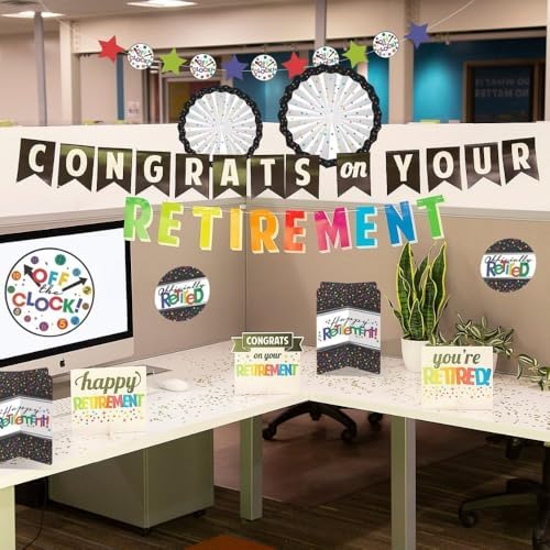 Officially Retired Room Decor Kit Set - Vibrant Design
