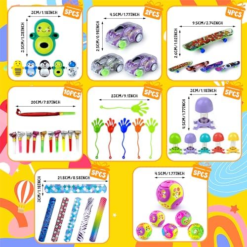 69pcs Multi-Item Party Favor Pack