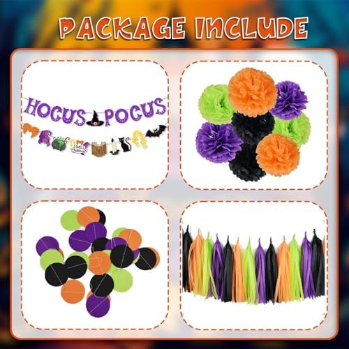 Hocus Pocus Themed Halloween Decorations Kit for SUV