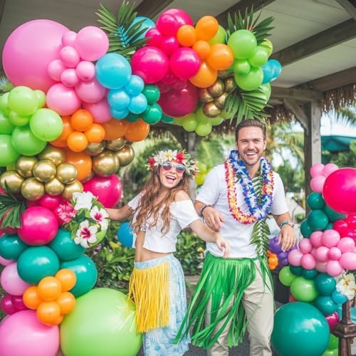 Tropical Balloons 50 Pcs 12 Inch Party Decoration Set
