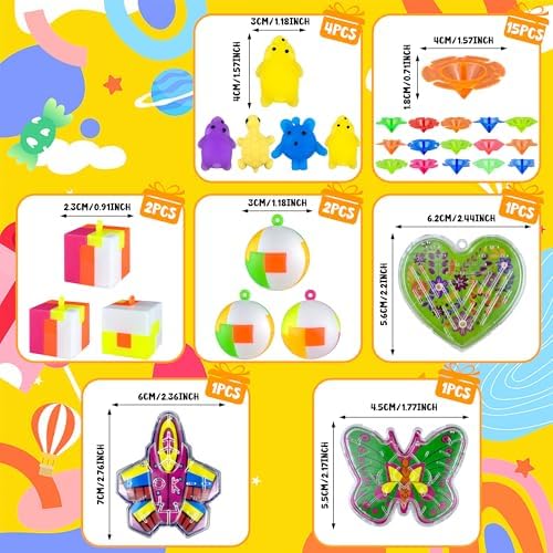 69pcs Multi-Item Party Favor Pack