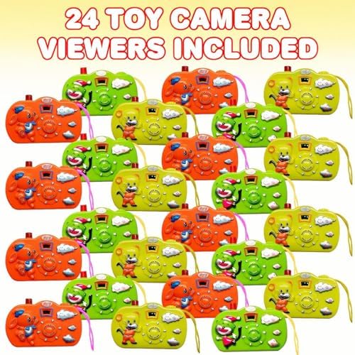 ArtCreativity Kids Camera Toy Set 24PCs 3 Colors