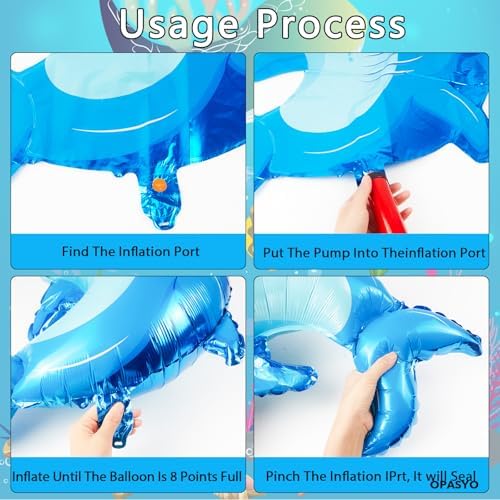 Sea Animal Balloons for Under the Sea Party Decorations