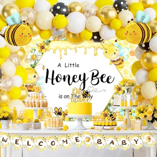 Bumble Bee Baby Shower Decorations Set