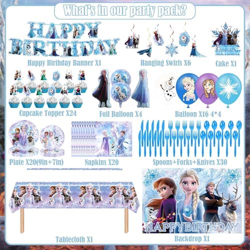 Birthday Party Decorations Supplies Set for Kids