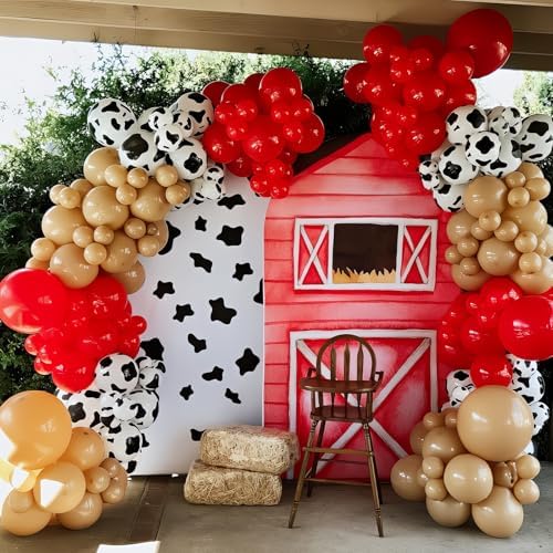 Froova Western Cowgirl Balloons 60 Pcs Party Decor