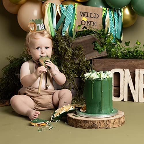 WAOUH Wild One Hat Green Birthday Party