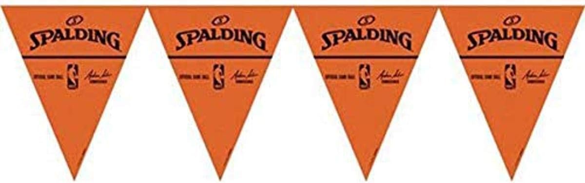 Spalding Pennant Banner 12ft Pack Of 6 For Game Day Parties