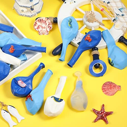 50 Pieces Ocean Theme Balloons Party Decorations