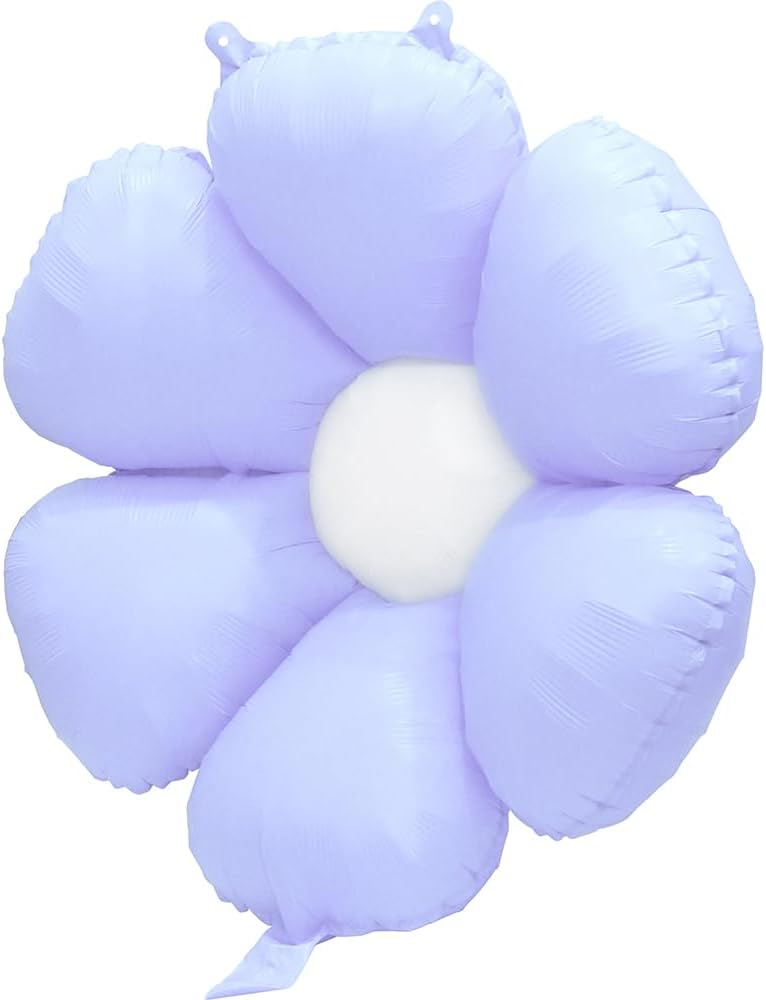 Colorful Daisy Flower Balloons Garland 8 Pack