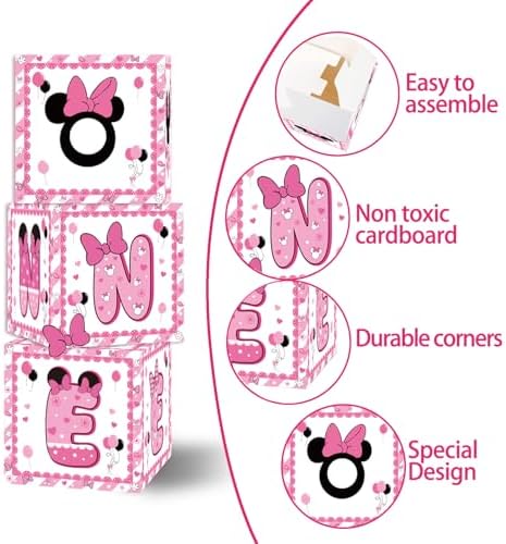 Mouse 1st Birthday Balloon Decor Set