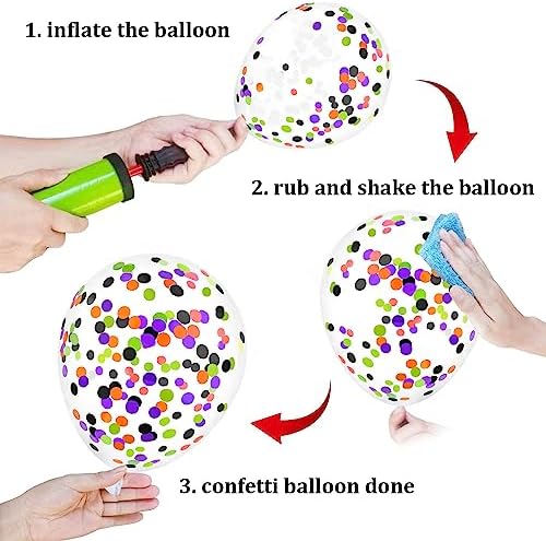 50 Pcs 12 Inch Balloons Halloween Decorations