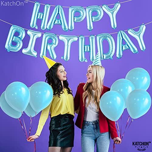 KatchOn Light Blue 1 Balloon - Pack of 3