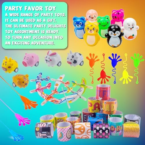 115 PCS Premium Party Favors for Kids 4-8-12