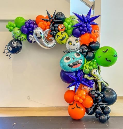 Halloween Balloons Decorations 60PCS 12 Inch Set
