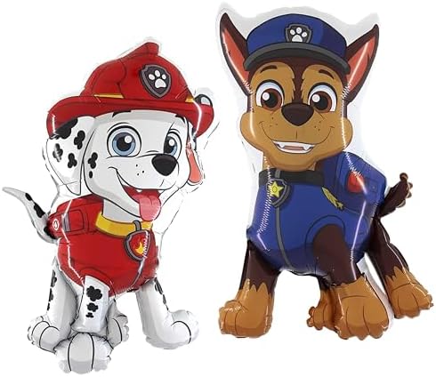 Toyland Pack of 2 Paw Patrol Balloons - Chase Marshall