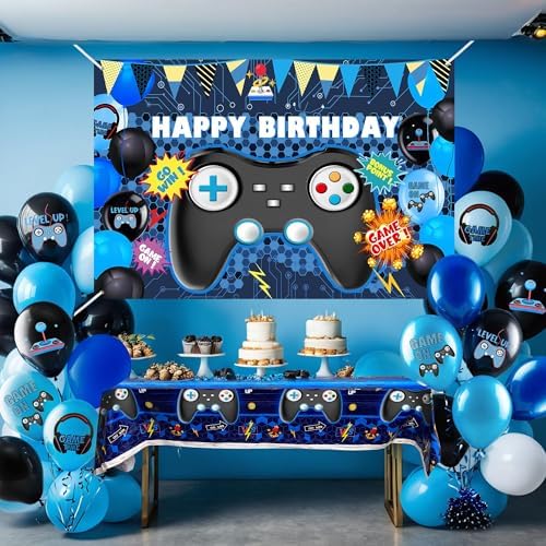 15 Piece Video Game Party Decoration Set