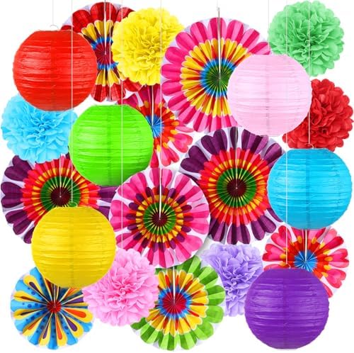Outus Spring Flower Hanging Decorations Set 21 Pieces
