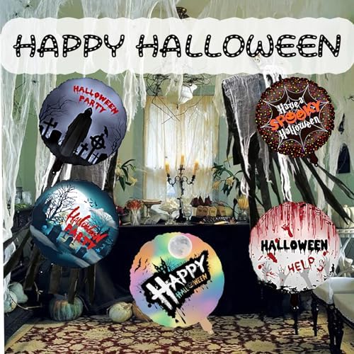 10 PCS Scary Halloween Balloons 2362in Blood Splatter Party Decor