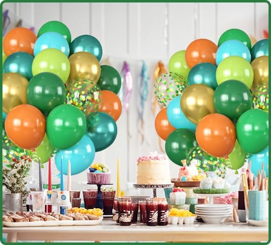 Cudory Dinosaur Balloons 50 Pcs Party Decor