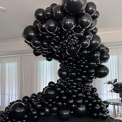 Labeol Black Balloons 151PCS Garland Arch Kit