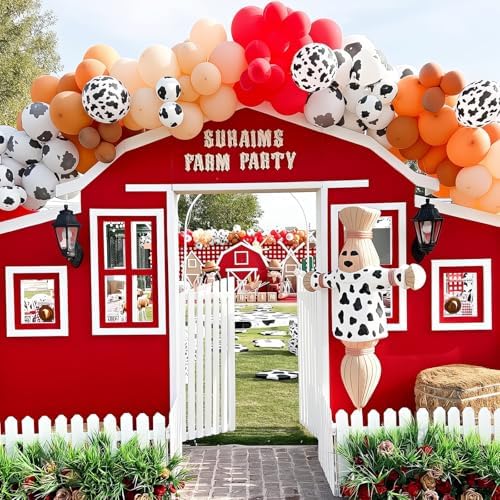 Froova Western Cowgirl Balloons 60 Pcs Party Decor