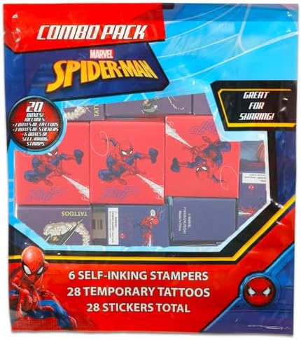 Spiderman Party Favors 20 Piece Bundle