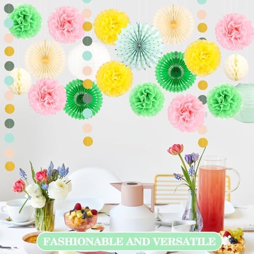 21 Pcs Hawaiian Pool Party Decorations Set