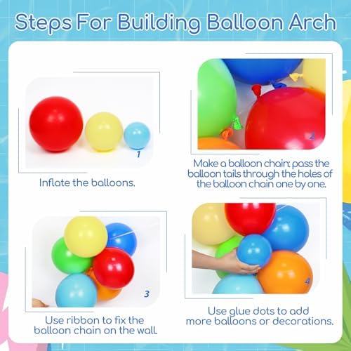 143pcs Pool Party Balloon Arch Decor