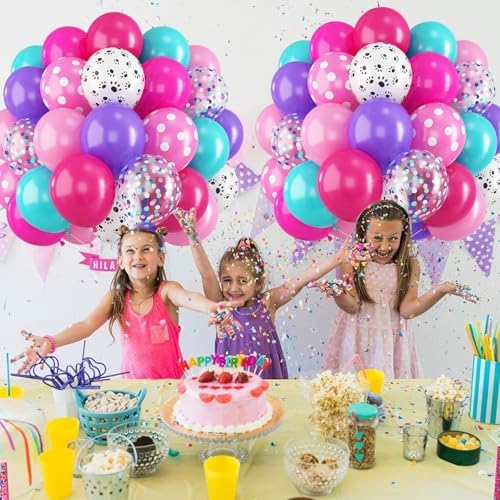 HILAVO Dog Paw Balloons Set of 60 12 Inch