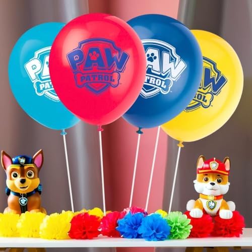 Paw Patrol 12 Inch Latex Balloons Pack of 8