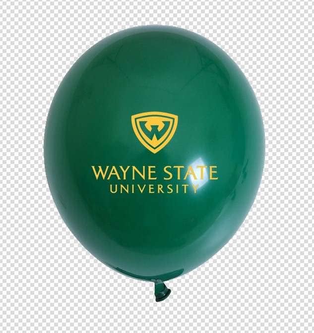 Wayne State University Balloons Garland Kit with Arch and 120 Pieces