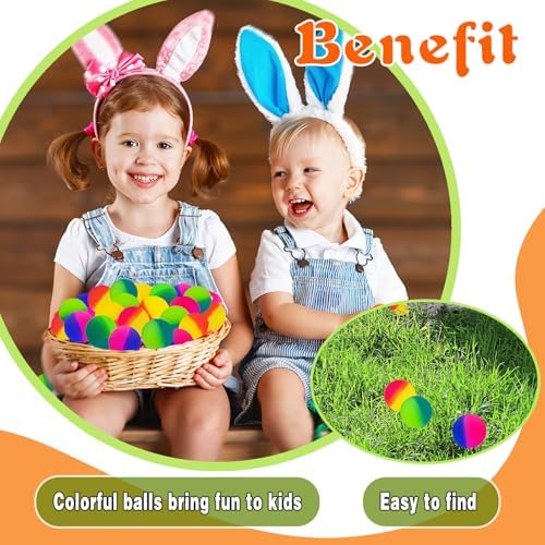 25 Pcs Jumbo Super Bouncy Balls for Party Favors