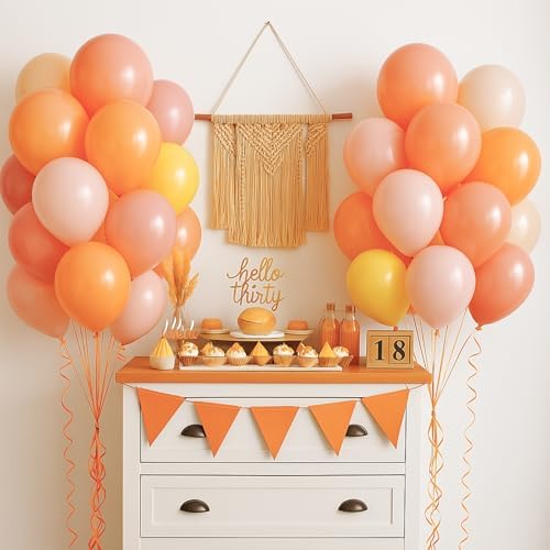 Boho Daisy Balloons 12 Inch Party Decor Set