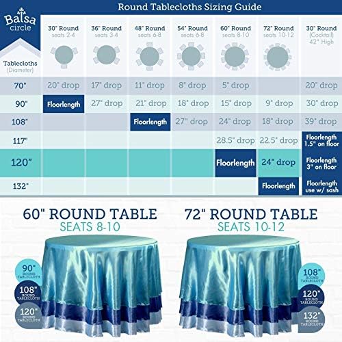 Balsa Circle 120 Inch Silver Round Tablecloth