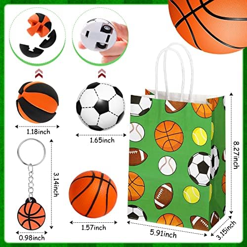 Aoriher 200 Pcs Sport Party Favors Set