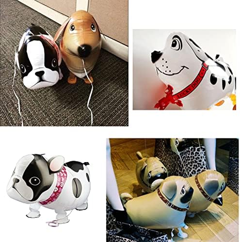 SOTOGO 14 Piece Dog Balloon Set for Parties and Birthdays