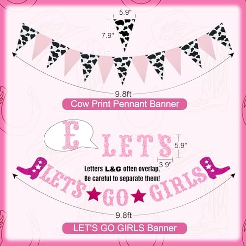 137Pcs Cowgirl Party Decor Kit with Balloons and Arch