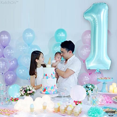 KatchOn Light Blue 1 Balloon - Pack of 3